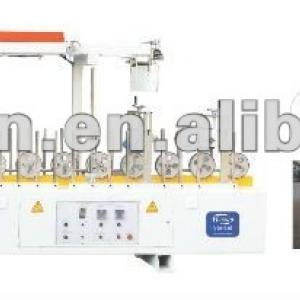 Profile wrapping machine for PU Pvac Glue