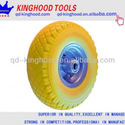 Pu Foam Wheels 10-in 3.00x4 For Trolleys Carts