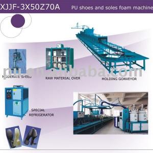 pu soles machine