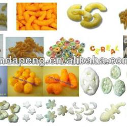 puffed corn snack food extruder machine