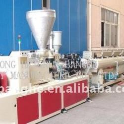 PVC(110-250) plastic pipe production line