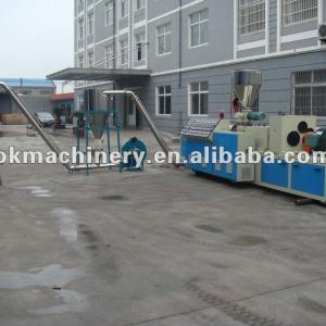 PVC granulating machine