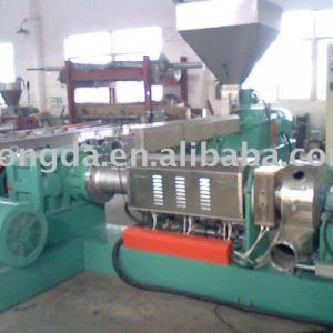 PVC hot-cut pelletizing machine