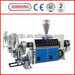 PVC hot cutting granulating line