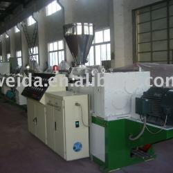 PVC pipe extrusion