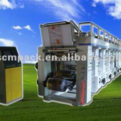 PVC plastic film nylon printing machine