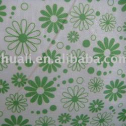 PVC printed fabric, polyester fabric with pvc coating