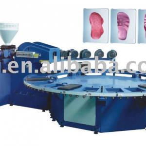 PVC Shoes Air blowing Injection Machine