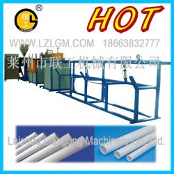 PVC threading pipe machine