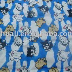 PVC water-proof pillow fabric, polyester waterproof fabric for pillow/raincoat, polyester fabric with pvc coating
