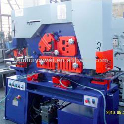 Q35Y-20 Hydraulic Sheet Notch Machine , Angle Iron Cutting Punching Machine