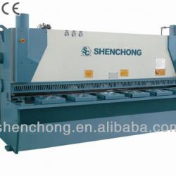 QC11K- 8x3200 CNC guillotine shear for 8mm sheet metal shearing,auto control & best quality