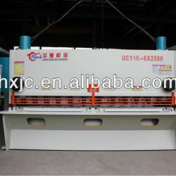 QC11K-hydraulic guillotine metal cutting machine with DAC 360