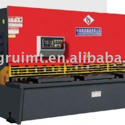 QC12Y series hydraulic pendulum plate digital display shearing machine