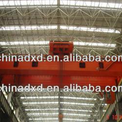 QD model double beam overhead cranes with hook