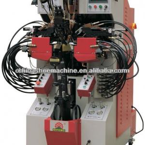 QF-728DA(MA) Leather shoe making machine for cementing on heel and sides