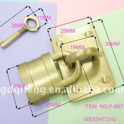 qifeng hot sale hardware bag lock f-667