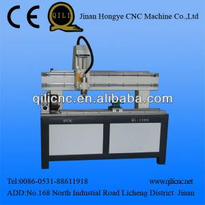 QL-1200 Rotary Attachment MDF Wood Door Engraving Cutting CNC Router Machine