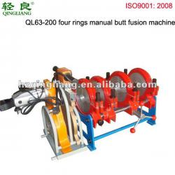 QL63-200 four rings manual flash butt welding machine