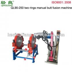 QL90-250 two rings manual hdpe butt fusion equipment