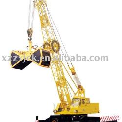 QLYS20HZ Dual-power Hydraulic Wheeled Straight Boom Grabbing Crane