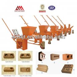 QMR2-40 manual clay brick making machine machine for small industries