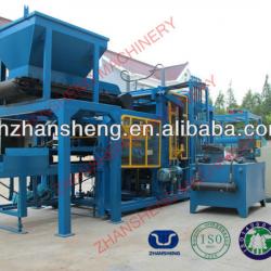 QT 8-15 Vibrated Concrete Block Making Machine from Shanghai China