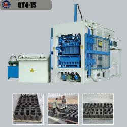 QT4-15 hydraulic press brick making machine for sale