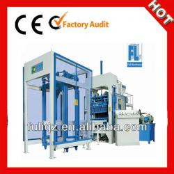 QT6-15 Automatic Concrete Curbstone Block Machine