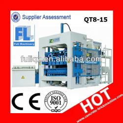 QT8-15 Automatic Concrete Kerb Machine