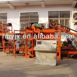 QTJ4-25D full automatic block making machine & automatic concrete brick machine