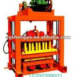 QTJ4-40 small block machine made in China cement hollow brick making machine