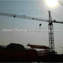 QTZ50(4810) H3/38b floating tower crane,380v/420v used towercrane