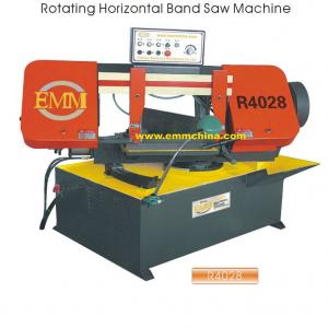 R4028 Rotating Horizontal saw machine/band saw cutting/sawing machine