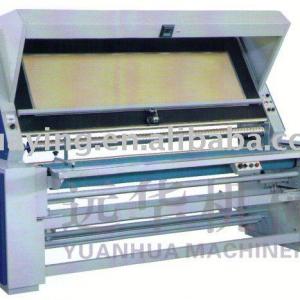 Radial fabric inspection machine