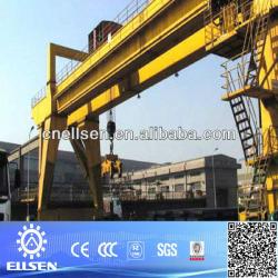 Railway traveling heavy duty gantry crane