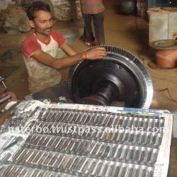 Reblading steam turbine