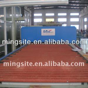 reciprocating horizontal flat glass machine glass