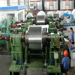 recoiler machine for aluminum strip