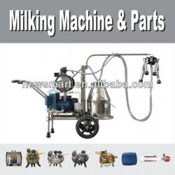 removable milking machine