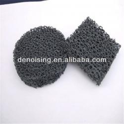 reticulated activated carbon filter foam