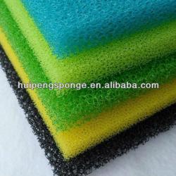 reticulated polyurethane filter foam