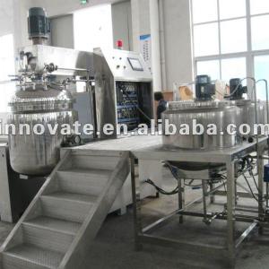 RH-1300 vacuum emulsifying mixer group machine