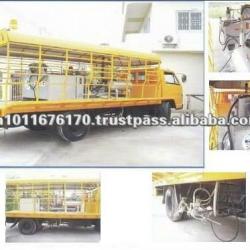 Road Marking Truck Equipped With Powerful Airless Sparyer