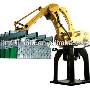 Robot stacking system brick machine bricks