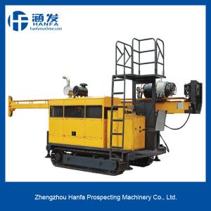 rock and soil drilling,crawler type full hydraulic gas exploration drilling rig ,HFDX-4