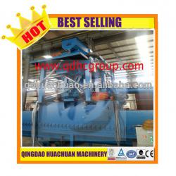 roller conveyor shot blasting machine