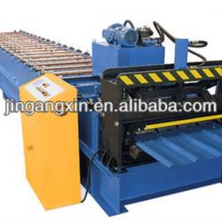 Roof panel roll forming machine