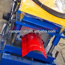 Roof ridge roll forming machine