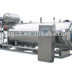 Rotary High temperature continuous steam Sterilizer